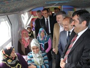 Seyyar okul Okubüs eğitime başladı