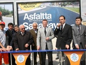 110 bin ton asfalt üretimi