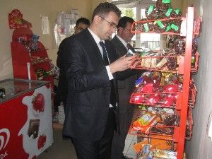 Bozkır'da kantin ve yemekhane denetimi