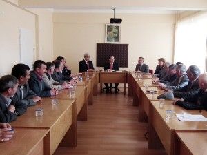 Sarayönü'nde kırsal kalkınma konusunda muhtarlar bilgilendirildi