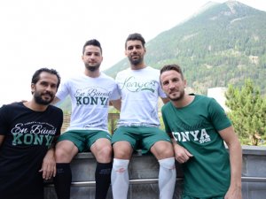 Torku Konyaspor'un yeni sezon ürünleri tanıtıldı