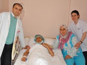 Fedakar anne kızına ikince kez hayat verdi