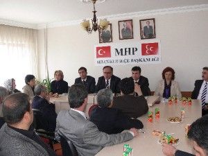 MHPde ilçeler seçim startını verdi