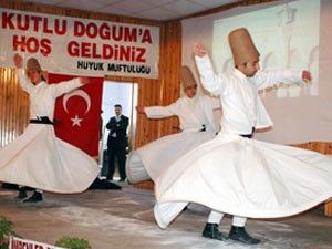 Kutlu Doğum Haftasında sema gösterileri
