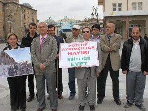 Pozitif değil negatif ayrımcılık yaptılar