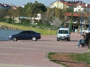 Vuslat Parkı'na araç girmesine tepki