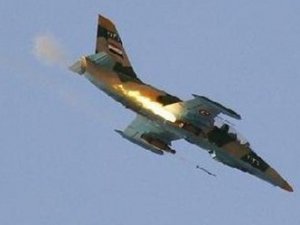 Suriye savaş uçağı sınırda düştü: 12 ölü