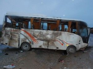 Konya'da trafik kazası: 1 ölü 14 yaralı