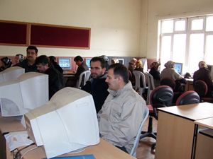 Veliler bilgi yarışmasında terledi