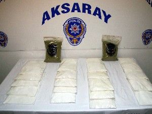 10 kilogram kristal eroin ele geçirildi