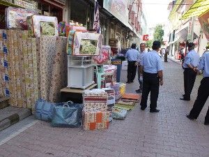 Beyşehir'de kaldırım ve yol işgallerine ceza geliyor