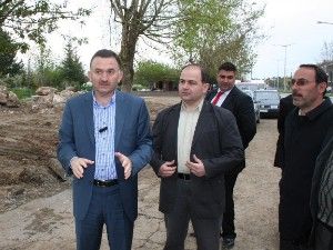 Beyşehir'de Kültürpark'a neşter