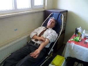 Akören'de kan bağışı kampanyası