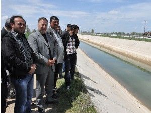 Çumra Çarşamba Çayına panel çit kampanyası