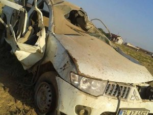 MEDAŞ'ın aracı kaza yaptı: 2 ölü