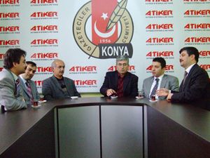 Cemiyete tebrik ziyaretleri