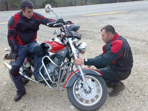 Motosikletler kış uykusuna yattı