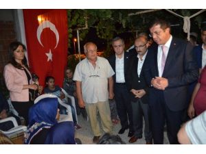 Bakan Zeybekci, Şehitevi’nde