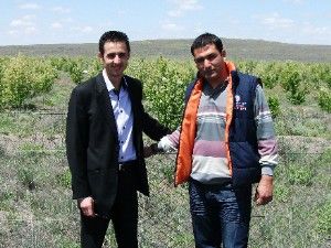 9 yıl önce diktikleri fidanlar için Karapınar'a geldiler