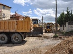 Meram'da yol açma çalışmaları