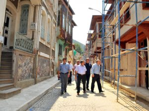 Akşehir'de tarihi evler restore ediliyor