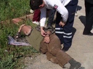 Kaza anı kamerada