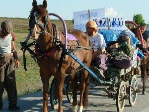Çevreciler başkente yaklaştı