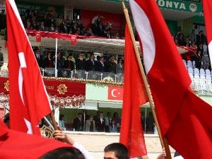 Konya'da 19 Mayıs kutlamaları yapıldı