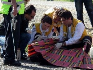Akşehir'de trafik kazası: 1 ölü 2 yaralı