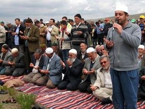 Karapınar'da şükür duası