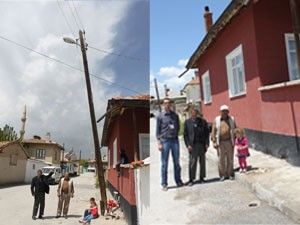 Eğri direk sorunu çözüldü