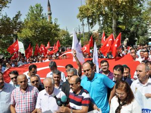 Konya’da Memur-Sen’den Teröre Tepki