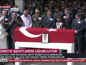 Iğdır şehitlerine Ankara'da son görev