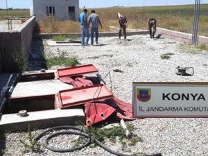 Konya’da Jandarmadan Kaçak Akaryakıt Operasyonu