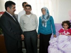 Vali'den Fatmanu'ra ziyaret