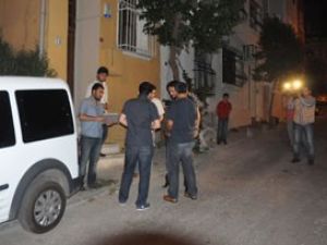 Apartman çatısında lav silahı bulundu