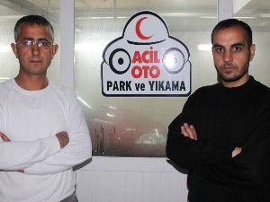 Acil Oto yıkama ve Park hizmete girdi