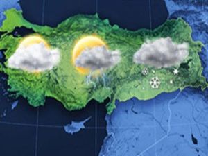 Yurdun büyük bir bölümünde yağış var
