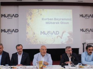 MÜSİAD Konya Şubesi bayramlaştı