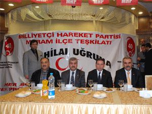 MHP meclis üyelerini Şahane Restoran’da tanıttı