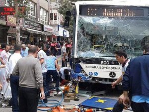 Ankara'da otobüs kazası: 12 ölü