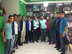 Özgüven Ereğlispor Taraftar Derneğini ziyaret etti