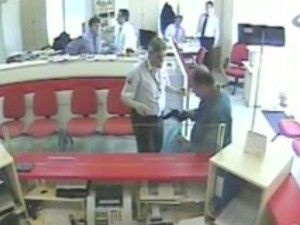 Banka soygunu kameralarda