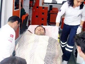 Elektrik akımına kapıldılar