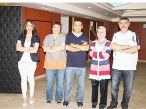 Gazeteciler hasret giderdi