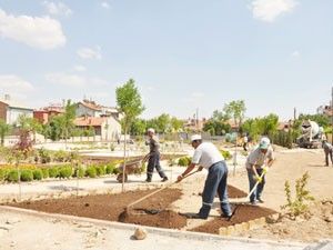 Kurtuluş'a yeni park yapıldı