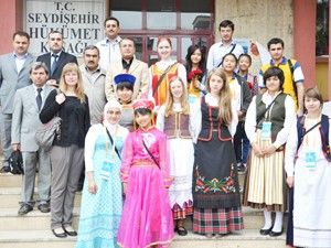 9. Türkçe Olimpiyatları Şenlikleri öğrencileri Seydişehirde