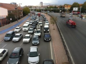 Konya'nın araç sayısı 634 bini geçti