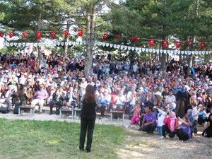 Derbentliler festivalde bir araya geldi
