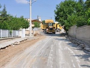 Meram Belediyesinden üstyapı çalışmaları